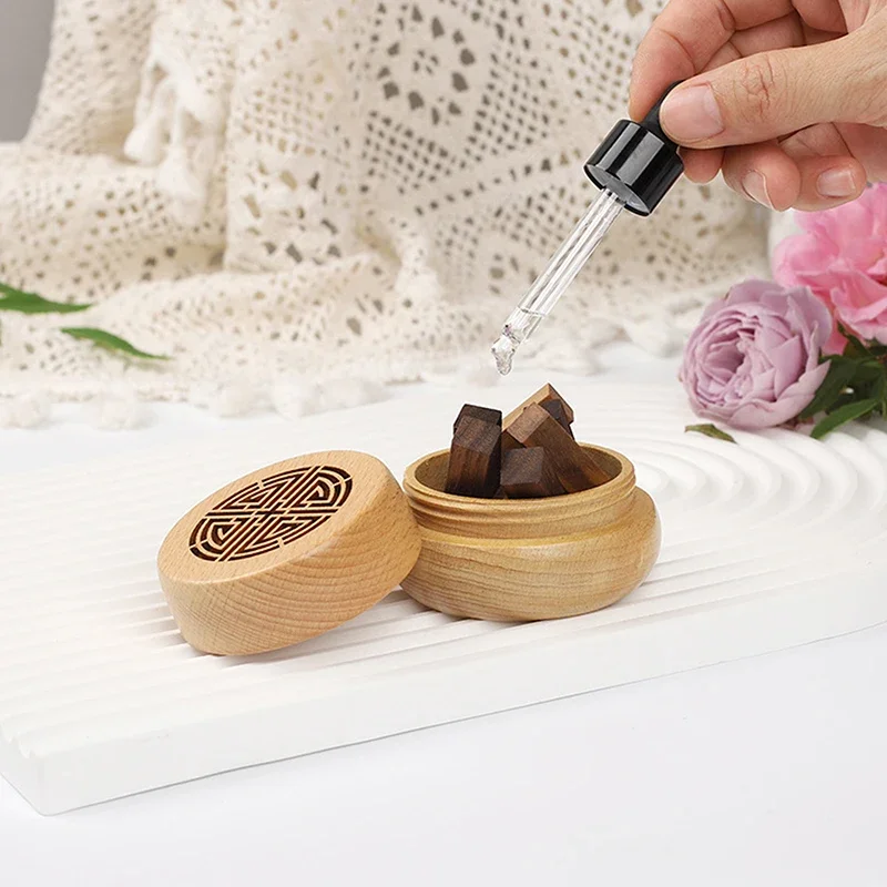 Perfume Fragrance For Room - Boîte en bois de parfum Antique