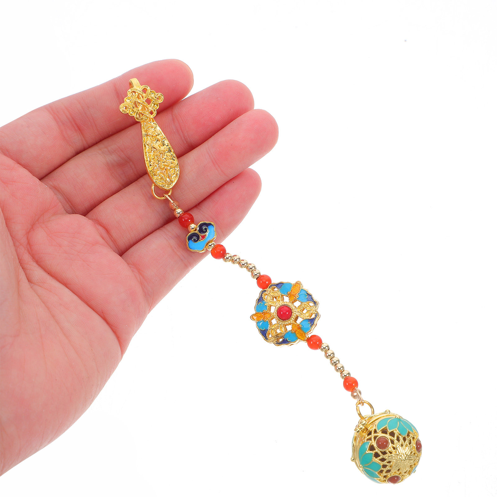 Perfume Fragrance Diffuser - Pendentif sphérique creux en sachet, style