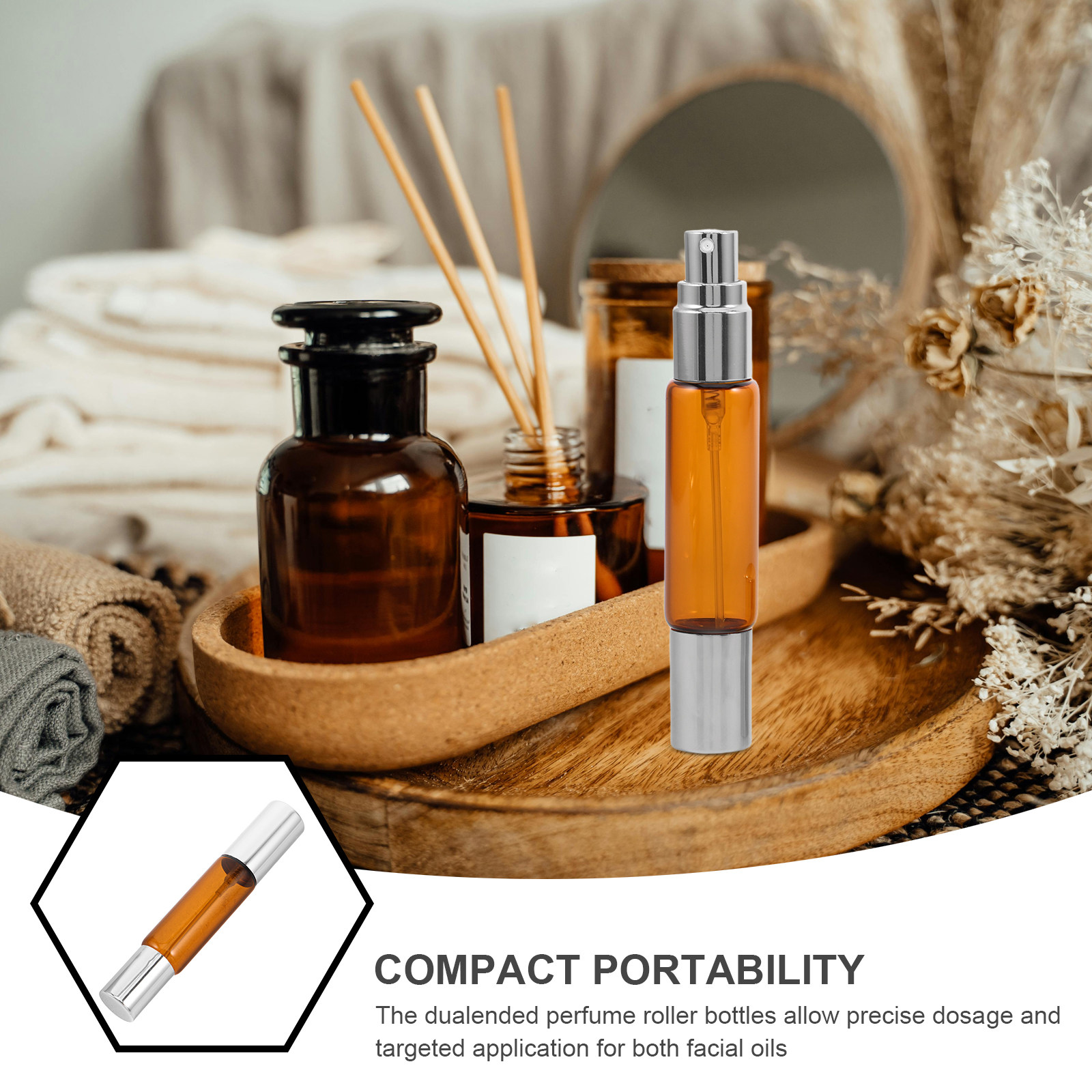Ensemble de 8 flacons à bille  - Perfume Travel Set avis et prix