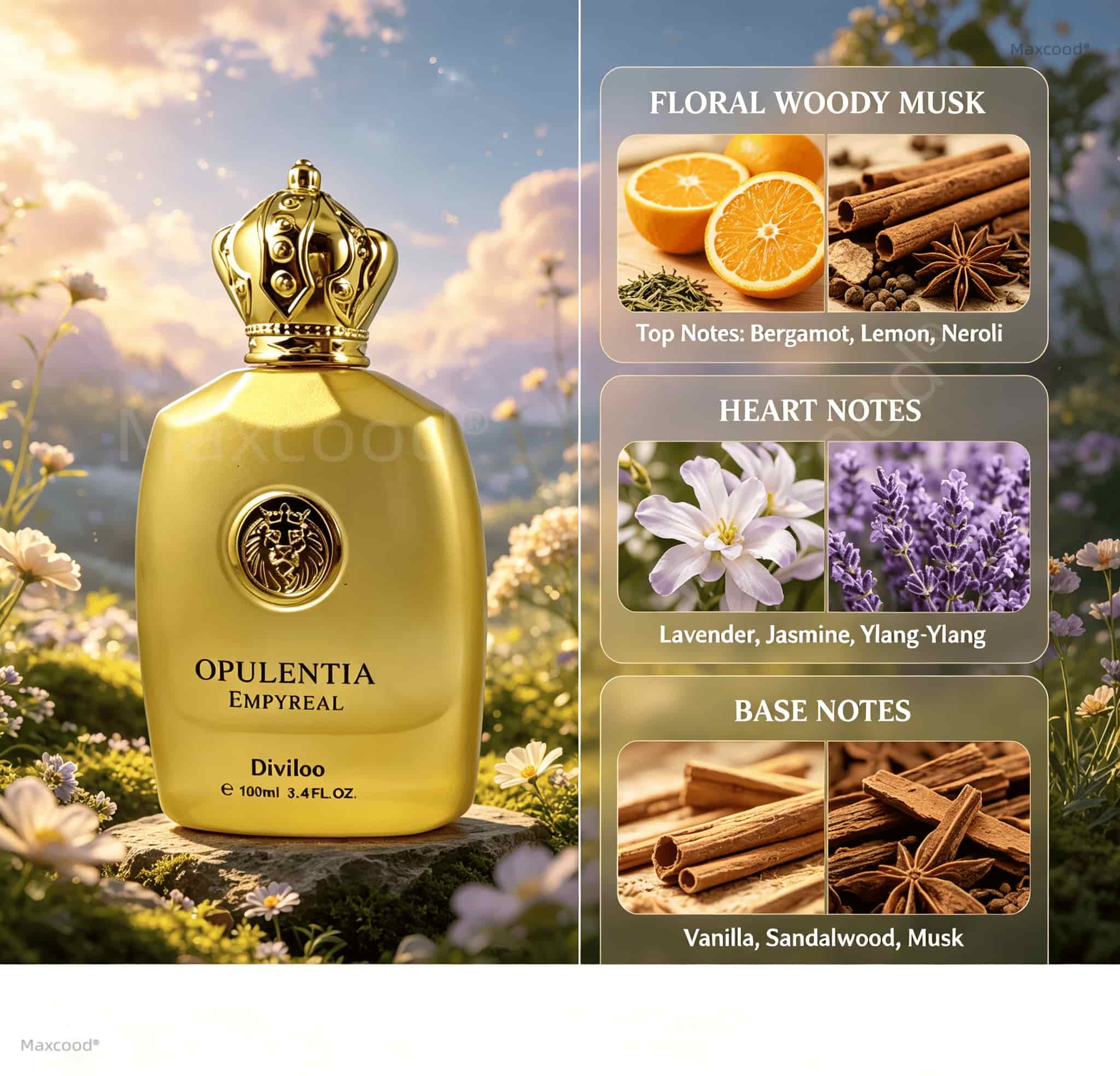 Notes florales, boisées et mus - Perfume Fragrance Notes avis et prix