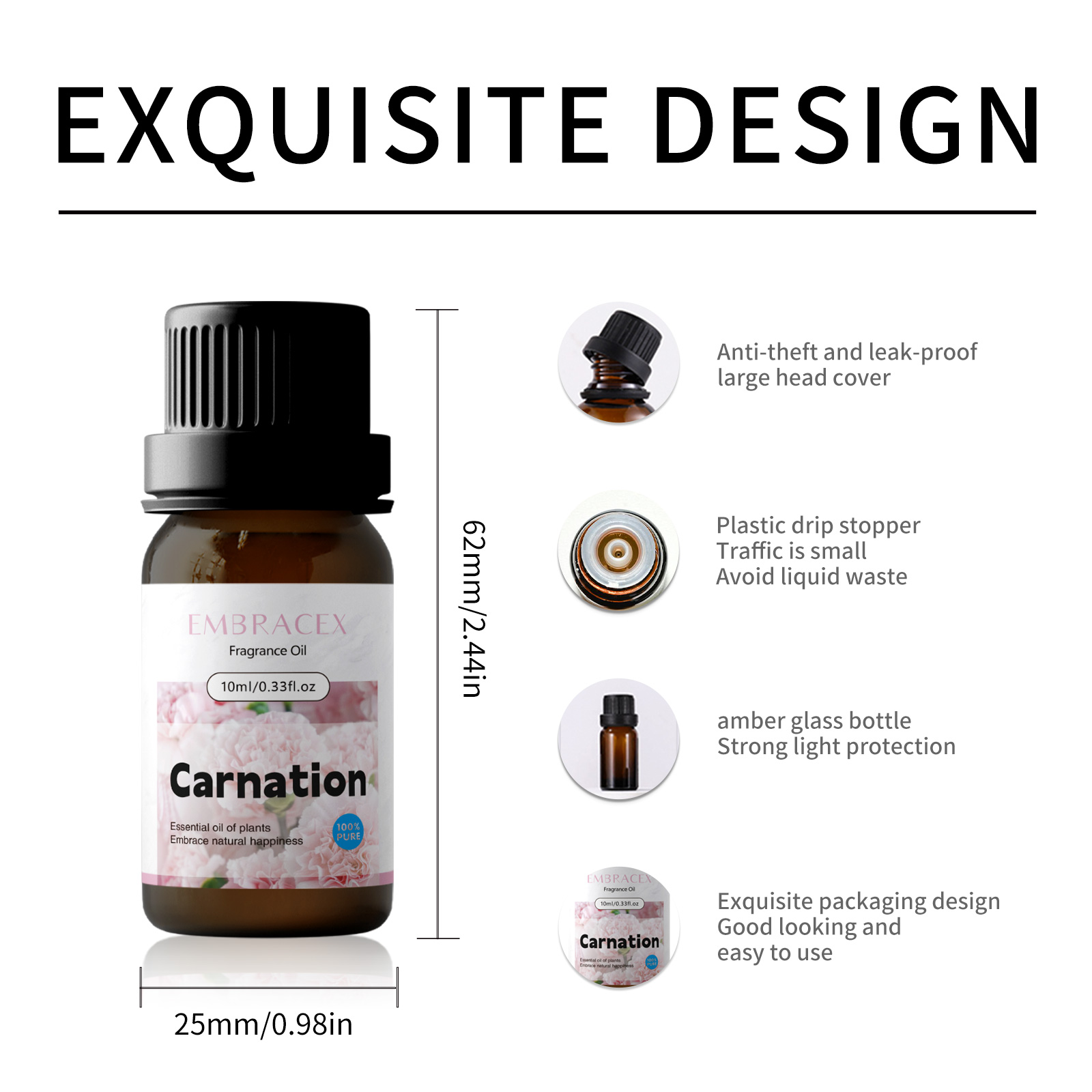 Huile essentielle de carnation - Perfume Fragrance Diffuser avis et prix
